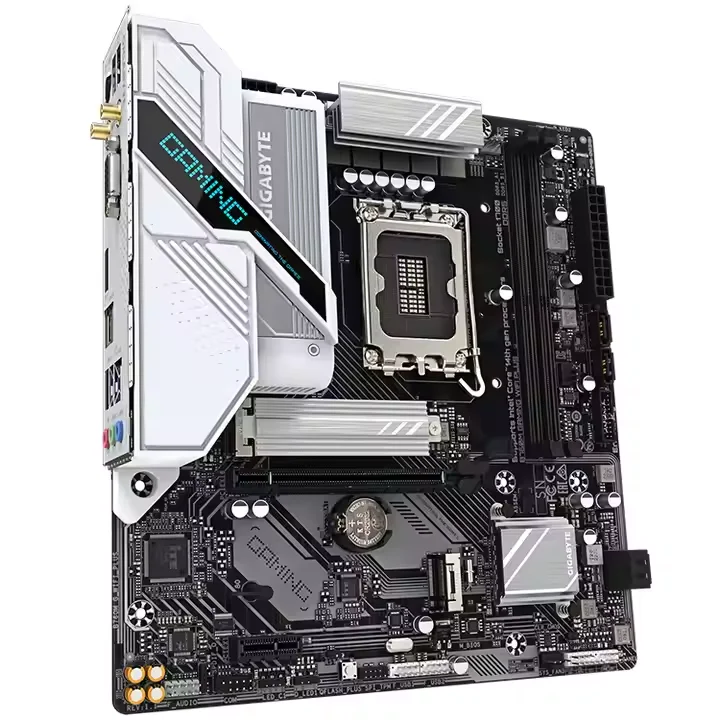 GIGABYTE B760M GAMING WIFI PLUS Motherboard with Intel B760 Express Chipset Support 14th/13th and 12th Gen Series CPU
