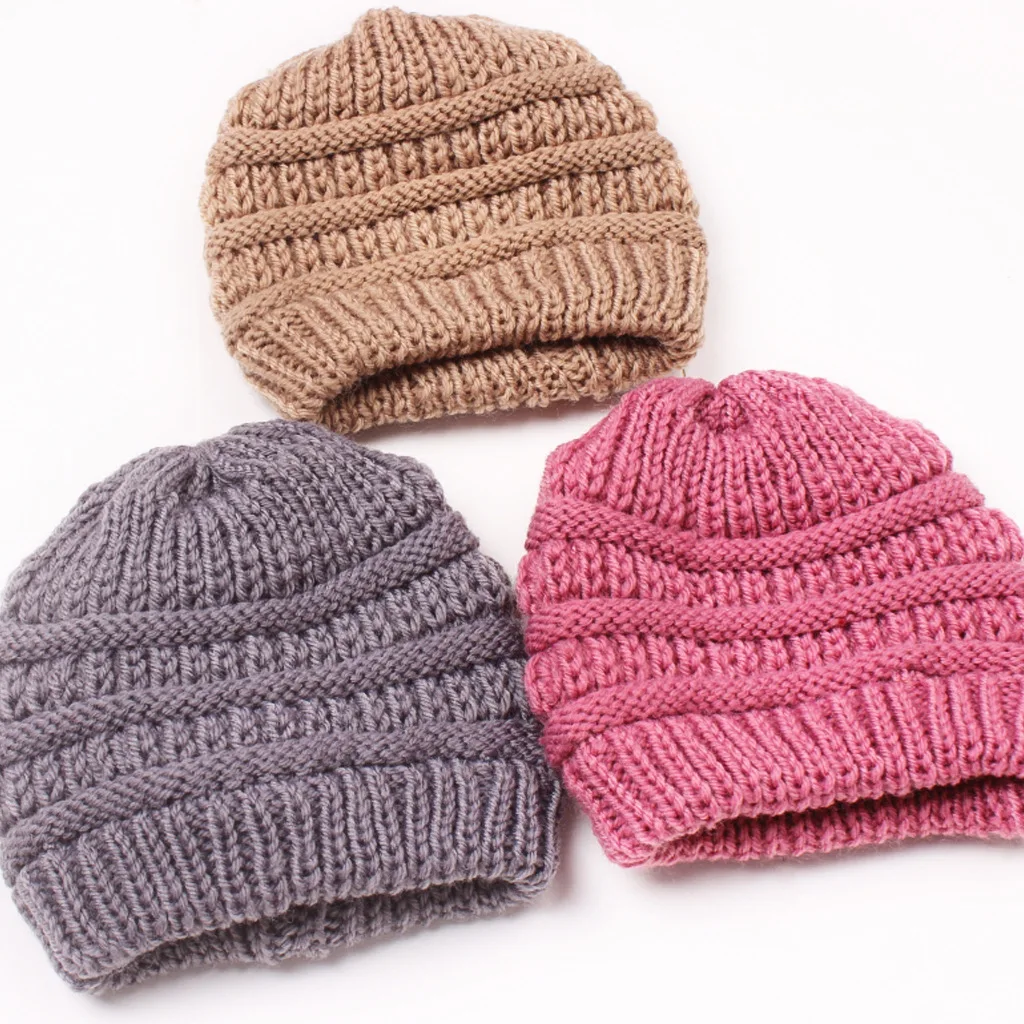 2022 wholesale high quality solid color winter pastel knitted winter hats wool custom logo beanie for women men kids