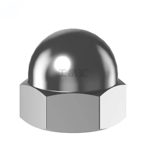 High Quality Carbon Steel Hex Cap Nut Galvanized Acorn Nut DIN 1587 Hexagon Dome Cap Nut