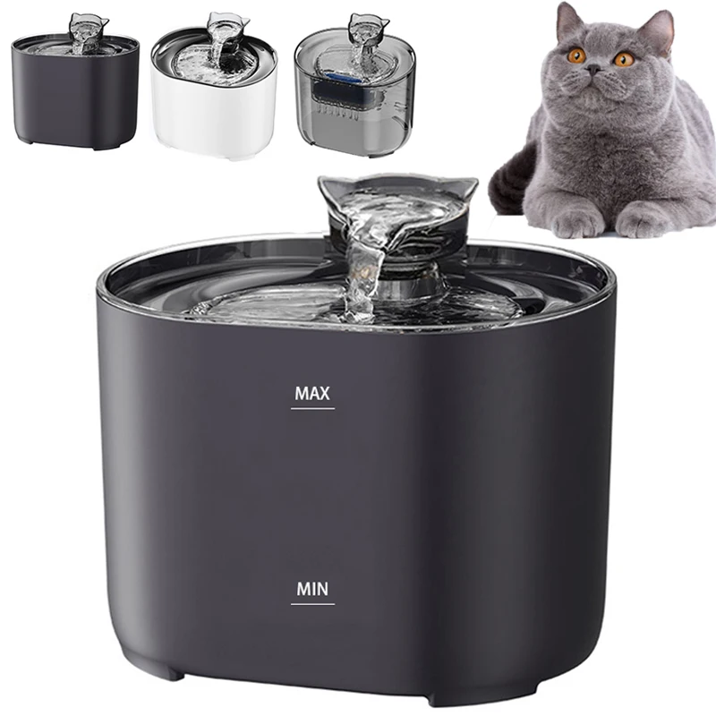 Pet Water Dispenser Automatic Large Capacity Cat Water Fountain BPA 4 Times Filtration Dog Water Drinking Feeder Pet Supplies