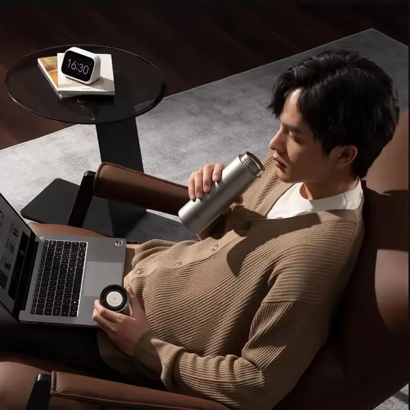 New 2024 Xiaomi Mijia Thermos Cup Ti 2 Pure Titanium Cup Body Vacuum Insulation 480mL Portable Travel Water Cup