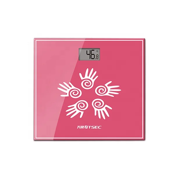 
2021 Hot sale electronic precision digital glass wifi bathroom scale 