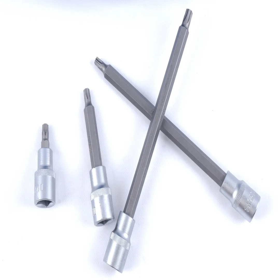 New arrival widely used hand electric tool T type CRV steel industrial class 32pcs bit socket set