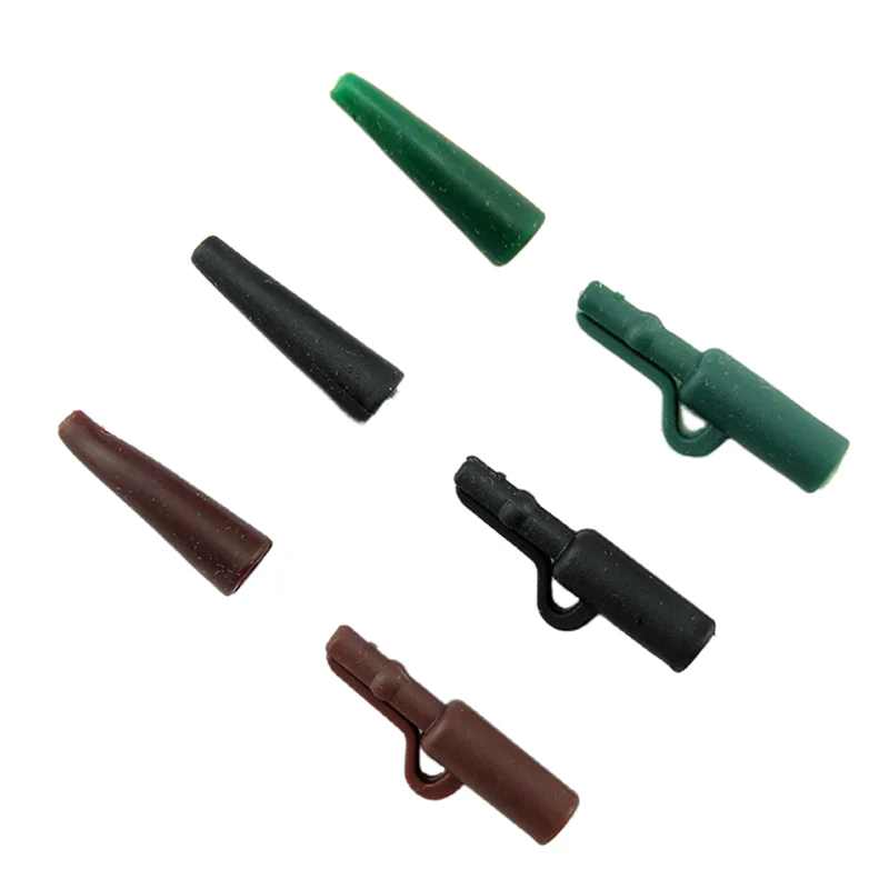 Carp Fishing Lead Clips Tail Rubber Tube Rigs carp Fishing Lead Safety Release Clips Fishing Accessories End Tackles Replacement