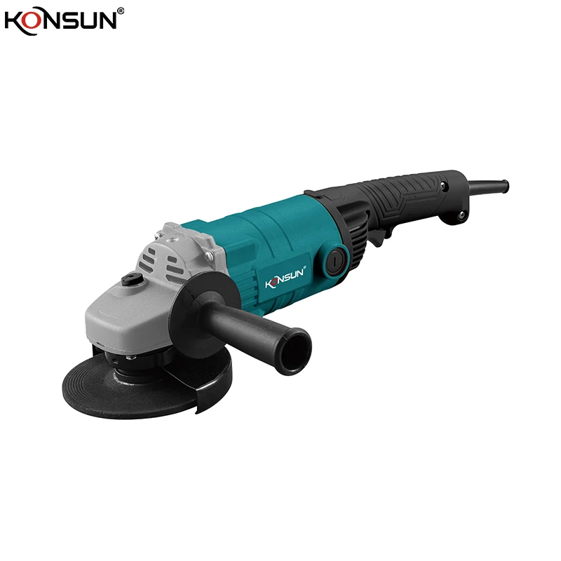 KONSUN Industrial & DIY 1200W Electric Power Angle Grinder with Variable Speed 220V Slide Switch 125mm for Polishing