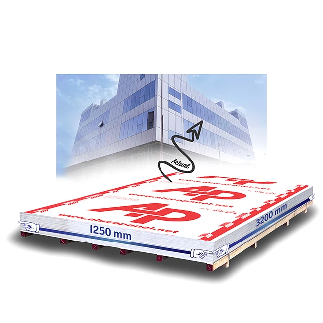 ALUCOSIGN FR Sparkling Finish HDPE Thrice Coated Exterior Fireproof Aluminium Composite Material | Approved Euroclass B core ACP