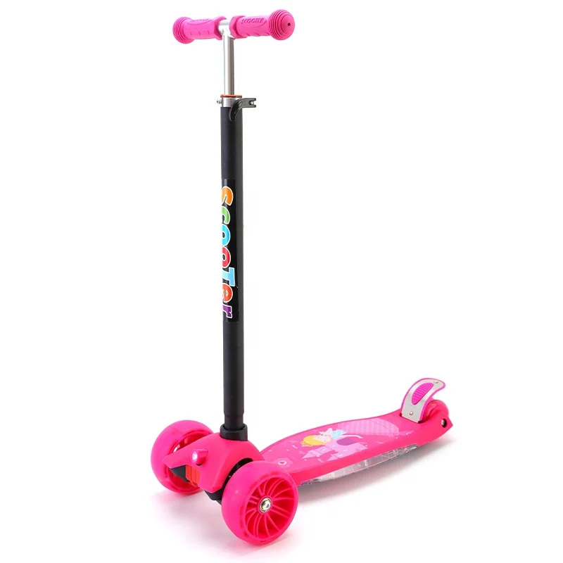 Hot Sale Cheap Kids Scooter Scooter Para Nino With Music And Light Cascos Para Ninos Scooter