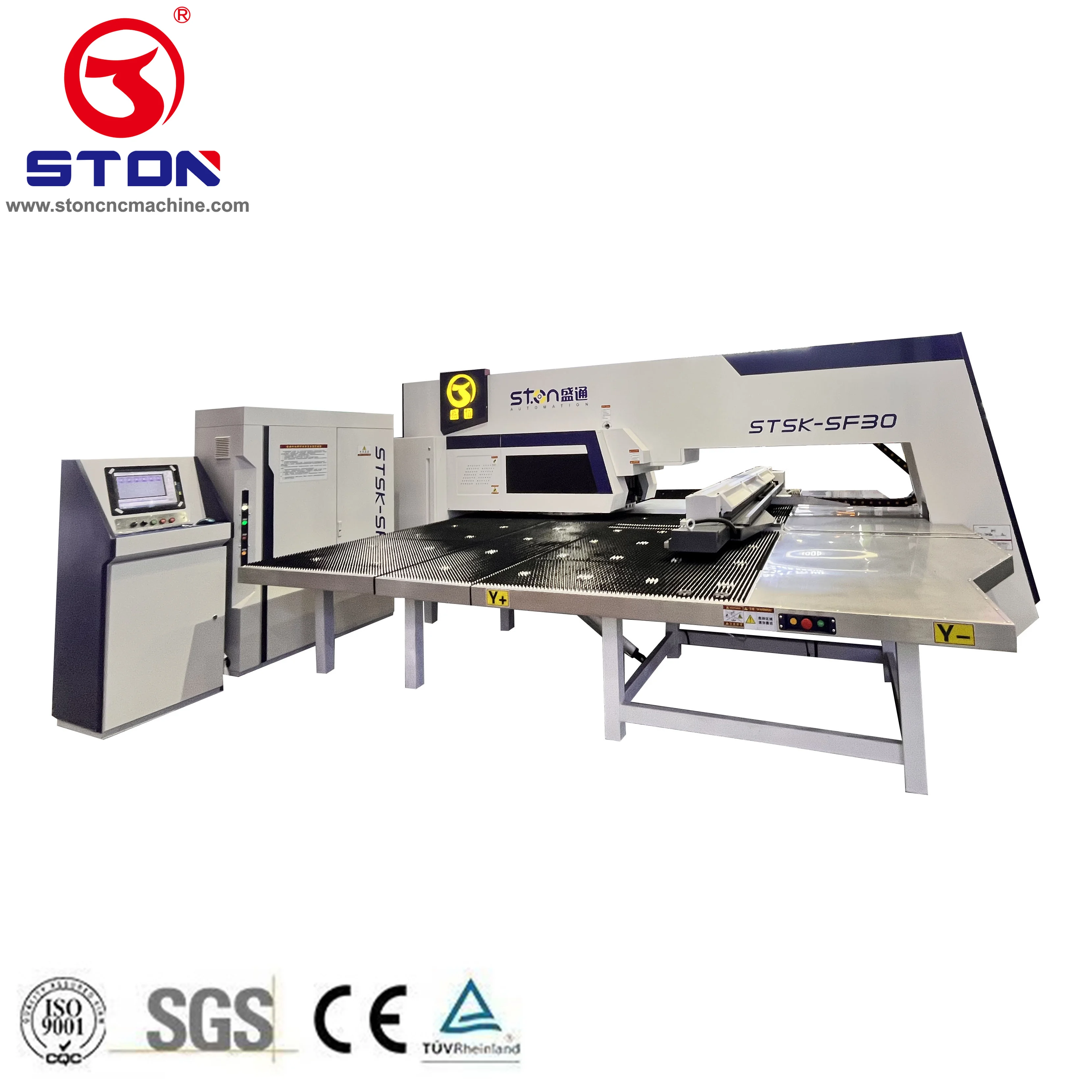 Sheet Fabrication Machine Hole Press Emboss Louver Rolling Punching CNC Perforated Metal Machine