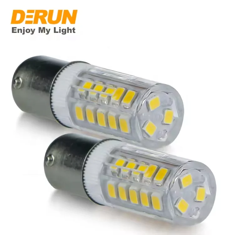 T15 led mini  led corn bulb 3W 220v 230v 130V 3W 5W 6W E14 BA15D  for sewing machine , SEWING-BULB