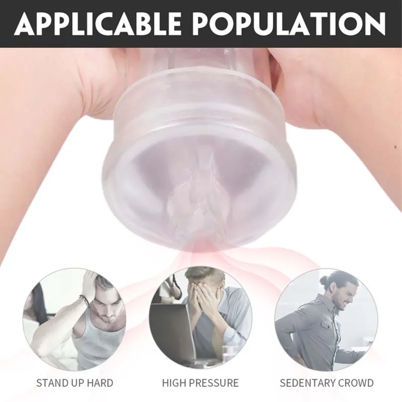 Male Masturbation Squirting Toy Auto Homemade Silicone Male Masturbator