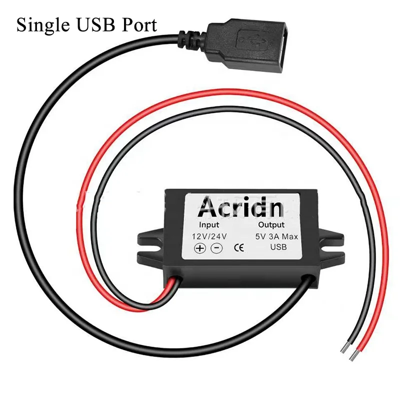 24V 12V к 5V USB модуль питания DC понижающий преобразователь