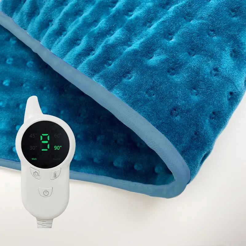 110V UL FCC approval 9 Heat Settings Medical Grade Heating Pad Large Electric Flexible Heating Pad