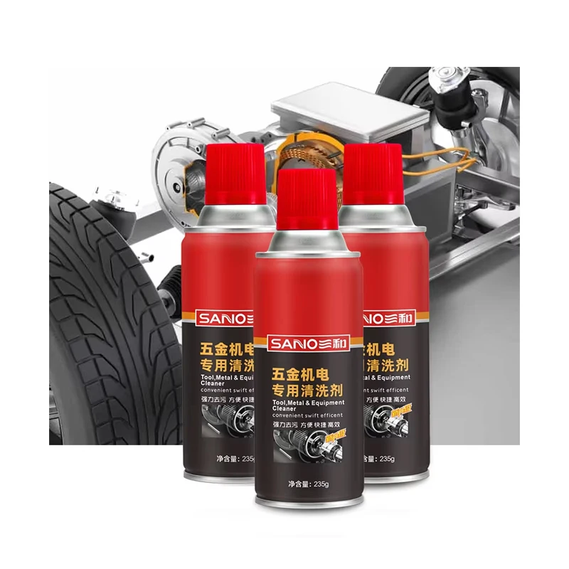 Sanvo High-voltage cleaner with electrical contact restorer for relay and socket care Electrical switchgear cleaner