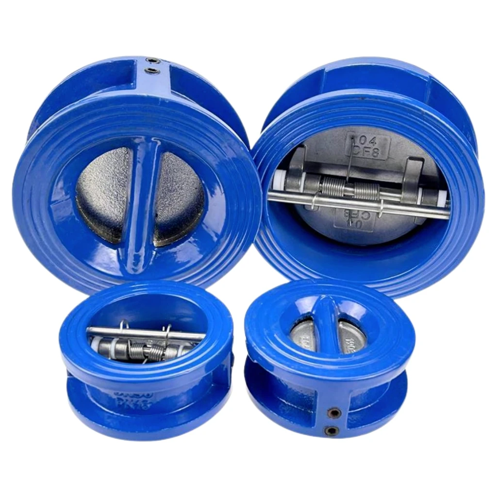 Cast Iron Wafer Type Single-Direction Check Valve DH77X-10 Direct Supply Manufacturer OEM Normal Temperature Genera Media Gas