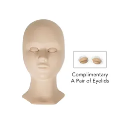 Comelylash Silicone Model Eyelash Supplies Nannequin Head Training Head Mannequin Head Lash Eyelashes