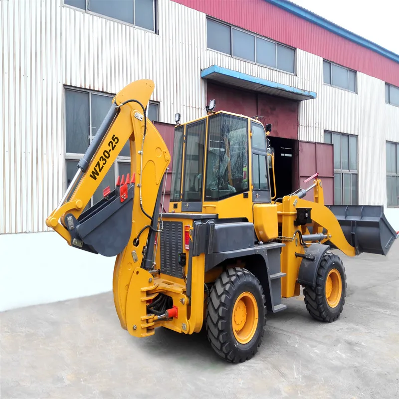 WZ30-25 2.5Ton китайский колесный погрузчик с обратной лопатой экскаватор для продажи Китай машина