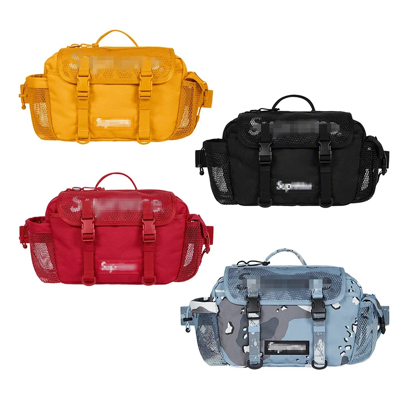 2021 Fashion Camouflage funny messenger shoulder bag waist bag running travel  Hip Hop waist bag outdoor