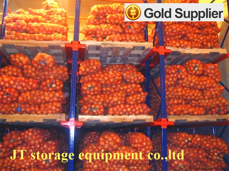 Warehouse Storage Heavy Duty Drive In Pallet Racking Cold Room Metal Steel Shelves