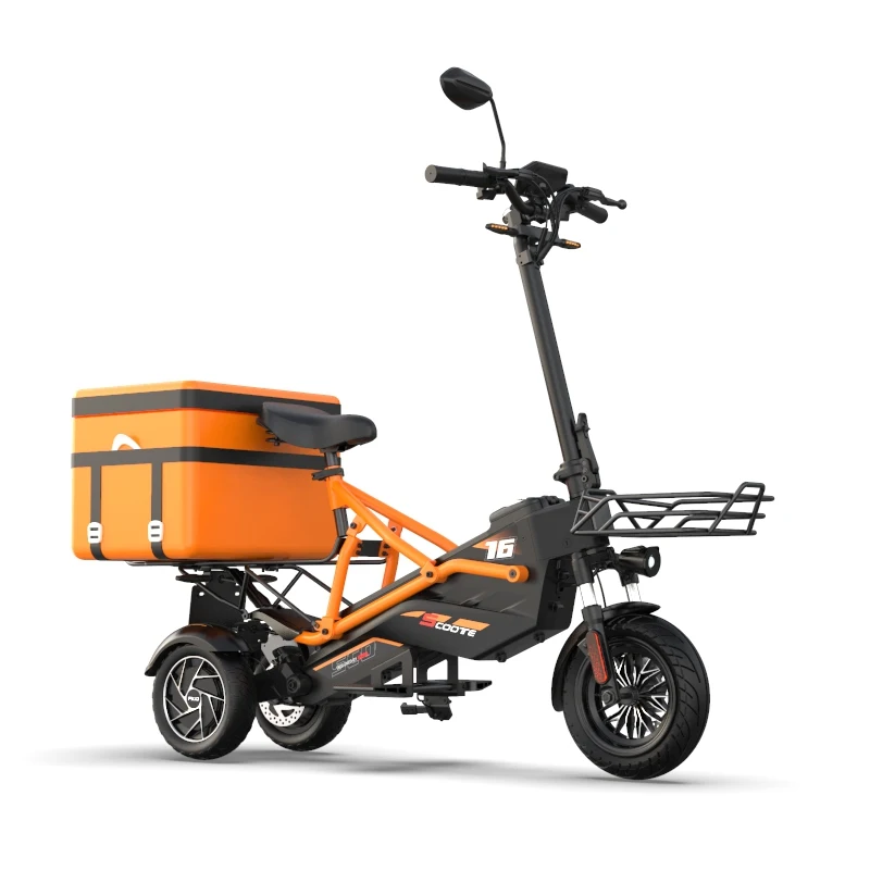 Retail Price- Rear suspension scooter electrico 3 wheels folding electric scooter with seat