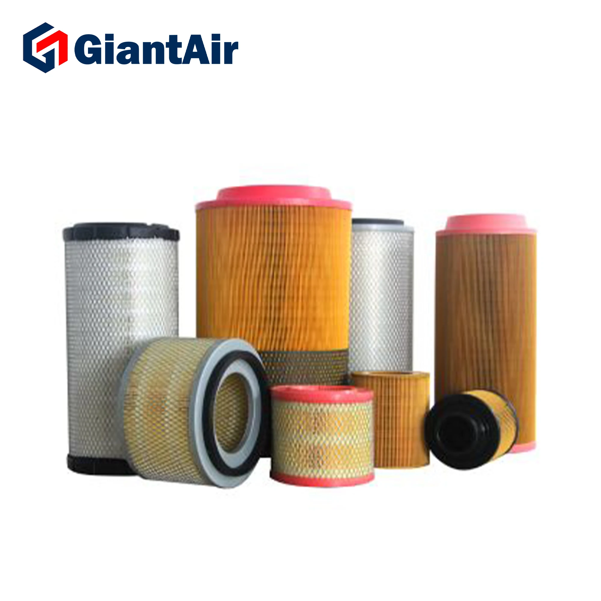 GiantAir 2901194701 Red Convex Glue Air Filter 132KW 50HP can use 2000H Compressor Air Dryer Air Filter for Atlas