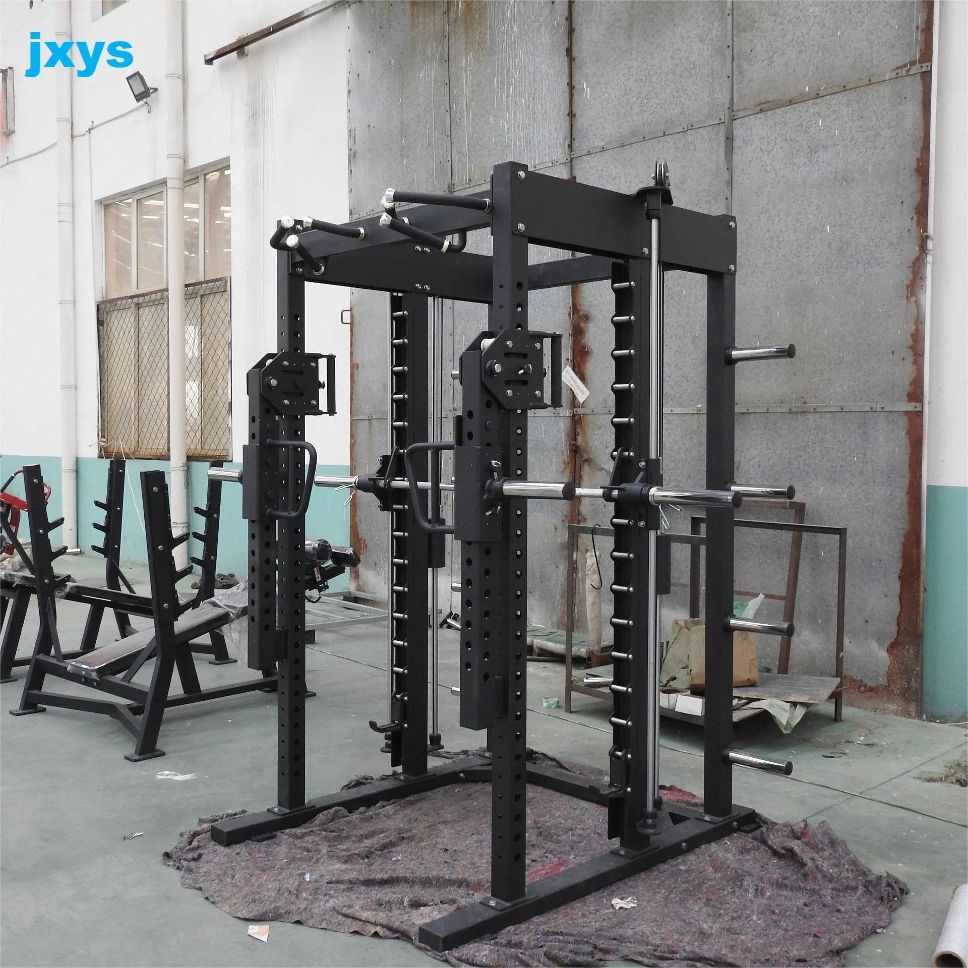 Fitness Manufacturer Selling Home Use Multi Functional Smith Machine Cross Trainer Multi Gym Equipment