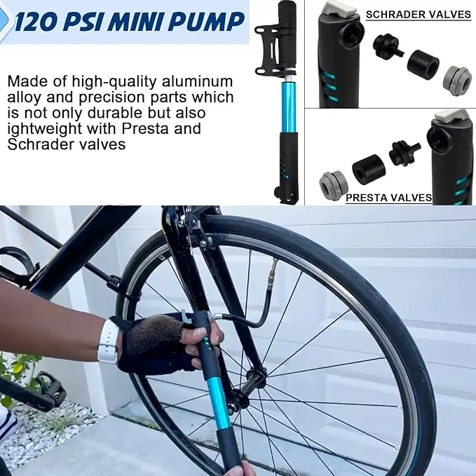 Bike Tire Repair Tool Bicycle Repair bag Kit Bicycle Tire Patch Kit Contains Mini Pump bicycle repair kit for ebike motorcycle