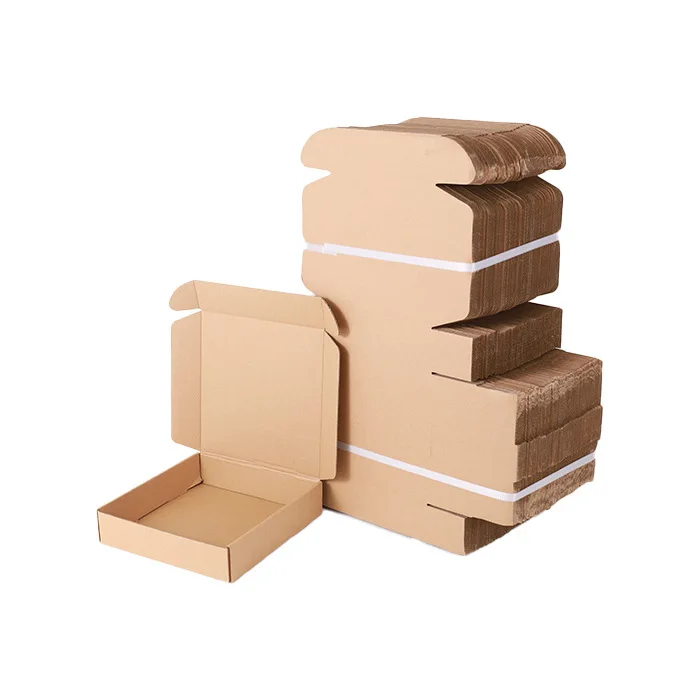 Custom Attractive Price Hot Sale Kraft Portable Biodegradable Environmental Compostable Corrugated Packaging Clothing Mailer Box