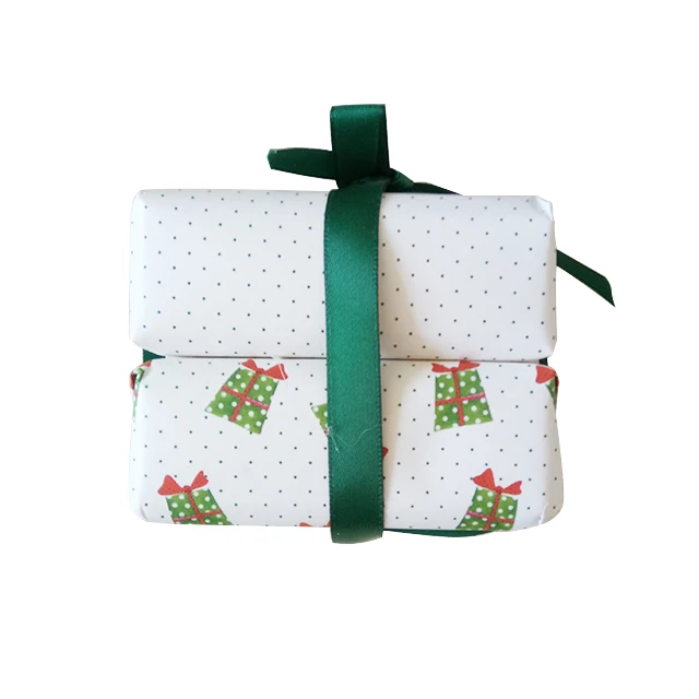 Customized Printing PE Coated Kraft Wrapping Paper Rolls for Bar Soap Wrapper