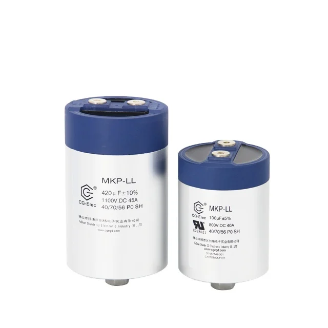 MKP-LL DC filter capacitor for solar energy 100uf 300uf 420uf 500uf 550uf
