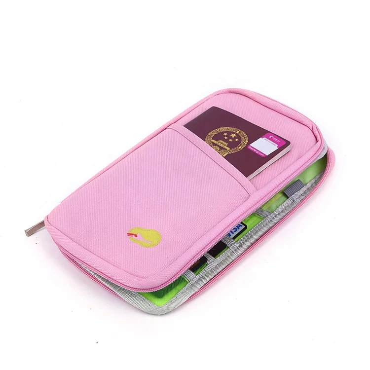 Cash card passport travel wallet family sublimation personalized passport holder