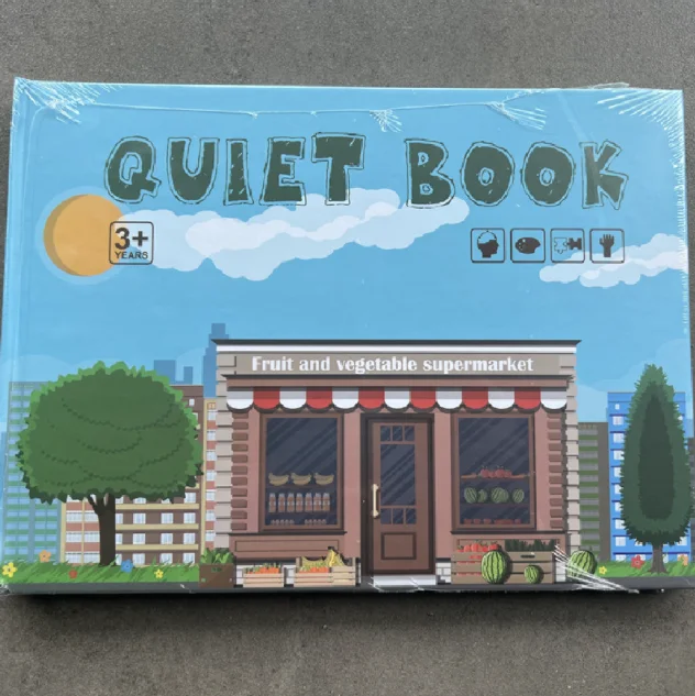 2022 hot sell Children Learning Educational Matching Sticker Book