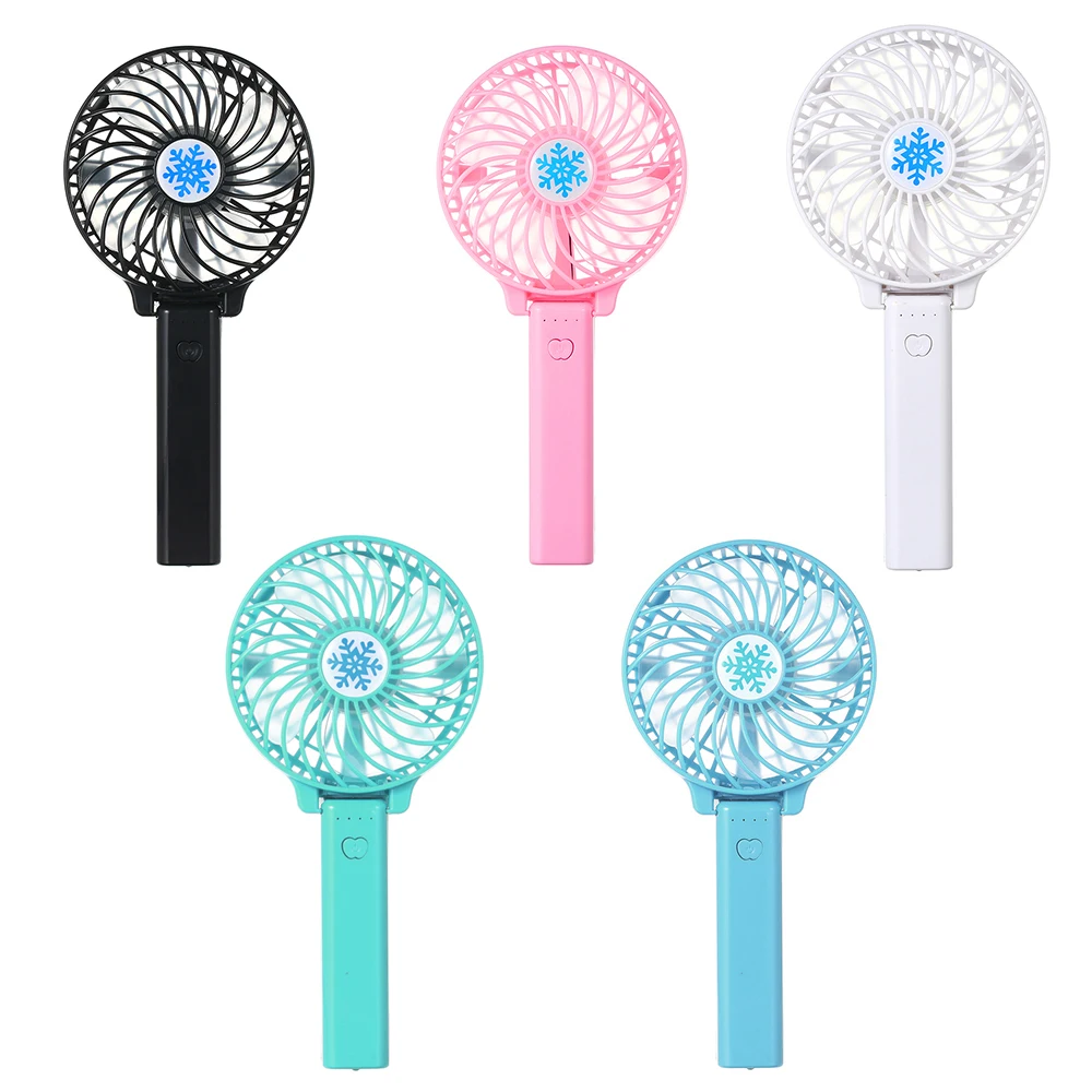 Mini Fan Portable USB Battery Fan Ventilation Foldable Air Conditioning Fans Foldable Cooler Mini