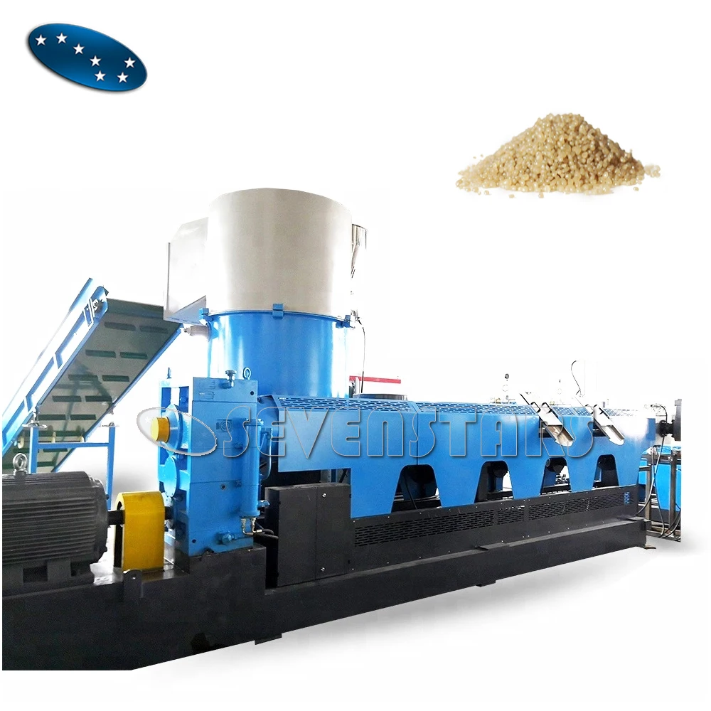 Одобренная CE PP PE BOPP пленка агломератор гранулятор пластиковая гранулирующая