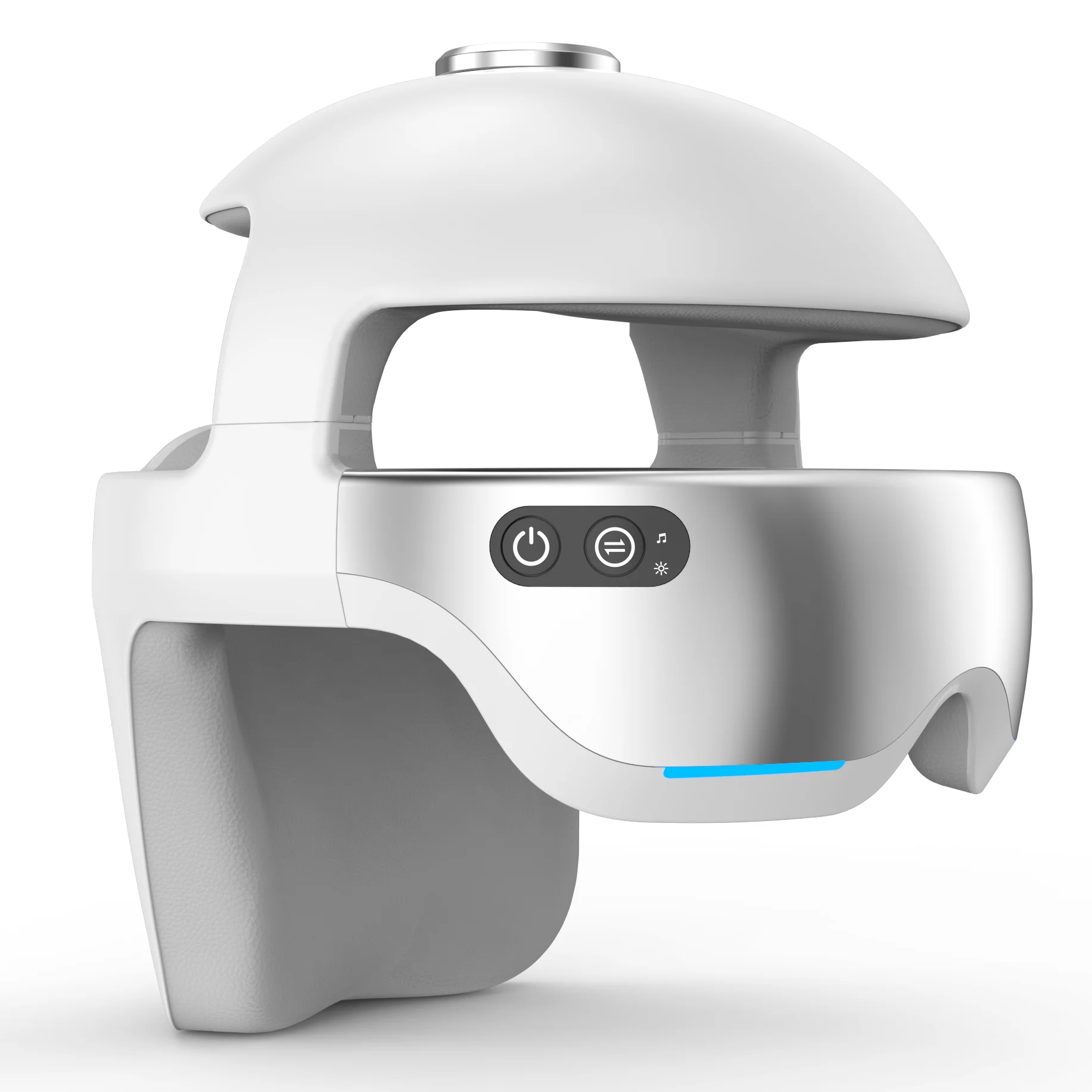 Rechargeable Wireless Head Eye Scalp Massager Build-in Music Human Nape Massage Relieve Head Muscle Pain Head Massager Helmet