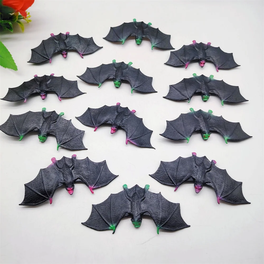 Реалистичная игрушка-насекомое, гаджет на Хэллоуин, приколы, розыгрыши, игрушки, пластиковые жуки, модель насекомых, летучая мышь