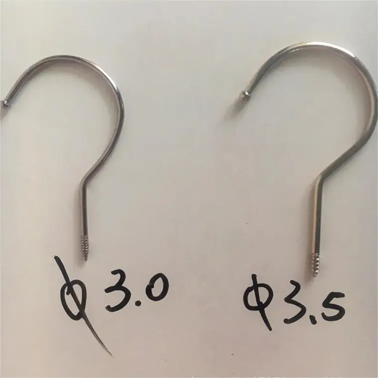 Bright Chrome Plated Hook Hanger Accessory for Wood Hangers connect