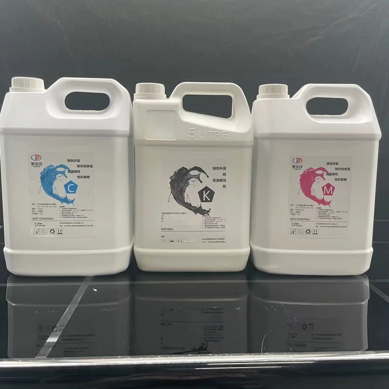 JMY сублимационные чернила для сублимационного принтера cmyk waterbase печати пляжных флагов листов одеяла штор ковров