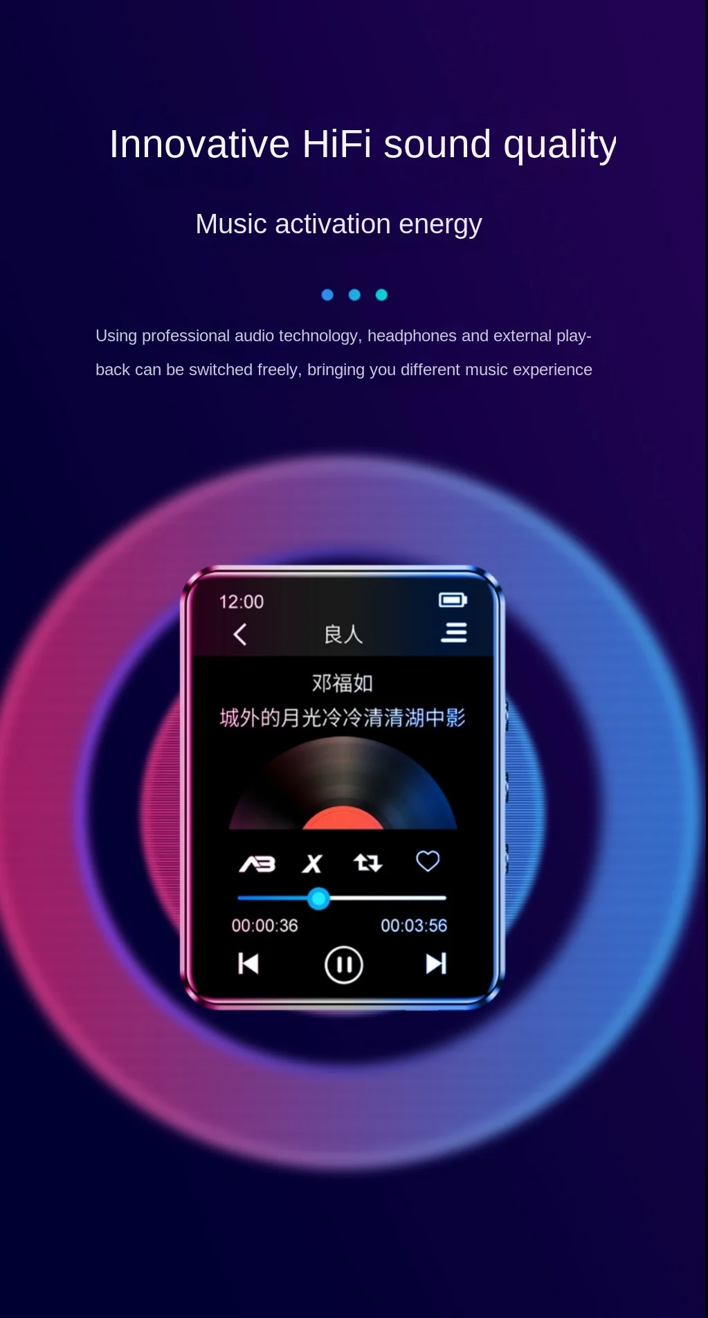 WiFi MP4 8GB-128GB Bluetooth 5.0 MP4 Player With 4.0inch HD Display FM Radio E-book Speaker For Game HiFi Portable MP3 Player