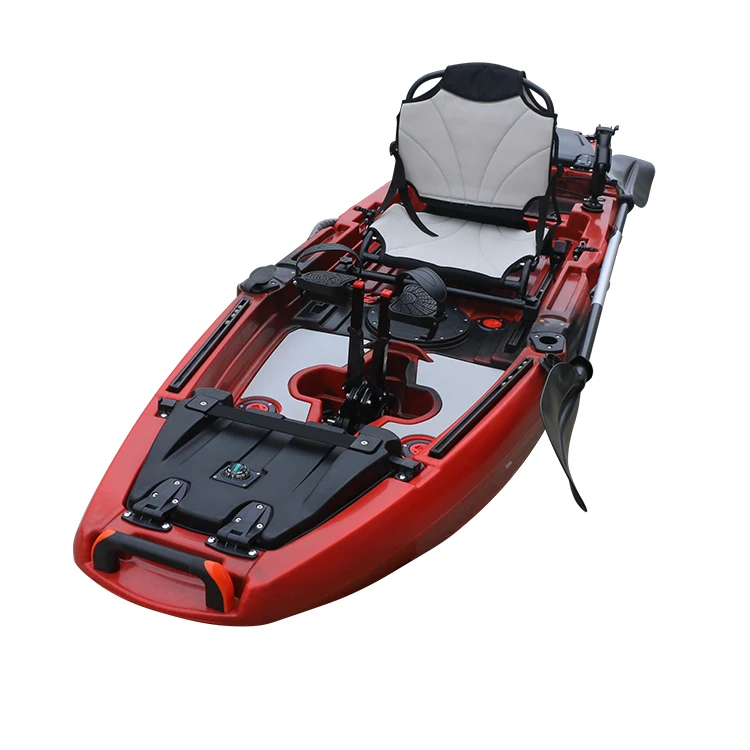 New 3M roto-molded sit on top kayak with a pedal manufacturer with seat and paddle