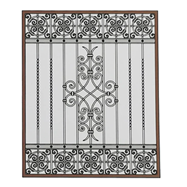 Кованые чугунные окна