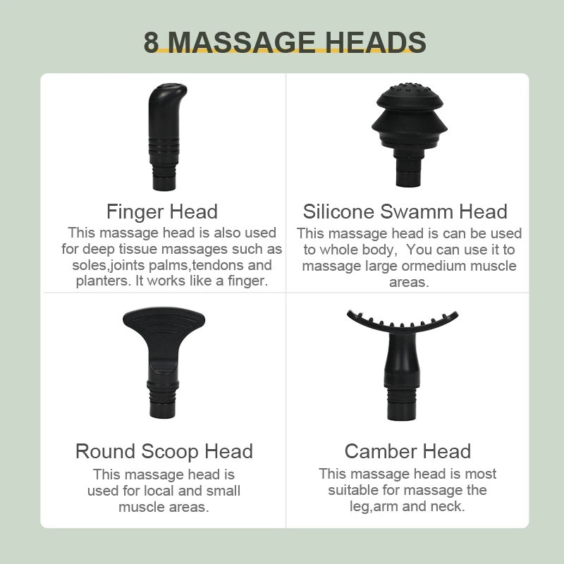 Professional Portable 12 Speeds Pain Relief Muscle Massager Deep Tissue Percussion Massage Gun For Athletes Fitness Enthusiasts