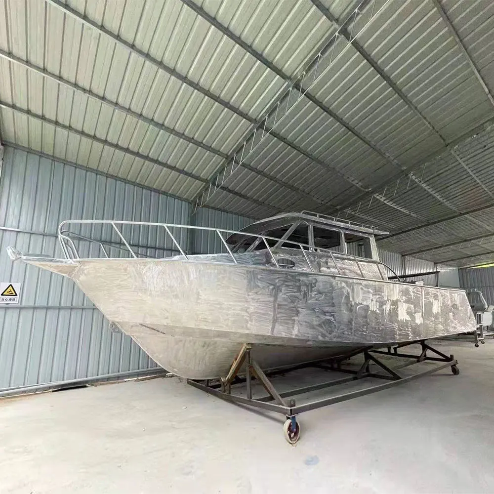 Aluminum Boat 11m luxury lifestyle yacht Aluminium Fishing Boat for Sale with CE  /Speed Boat for sale