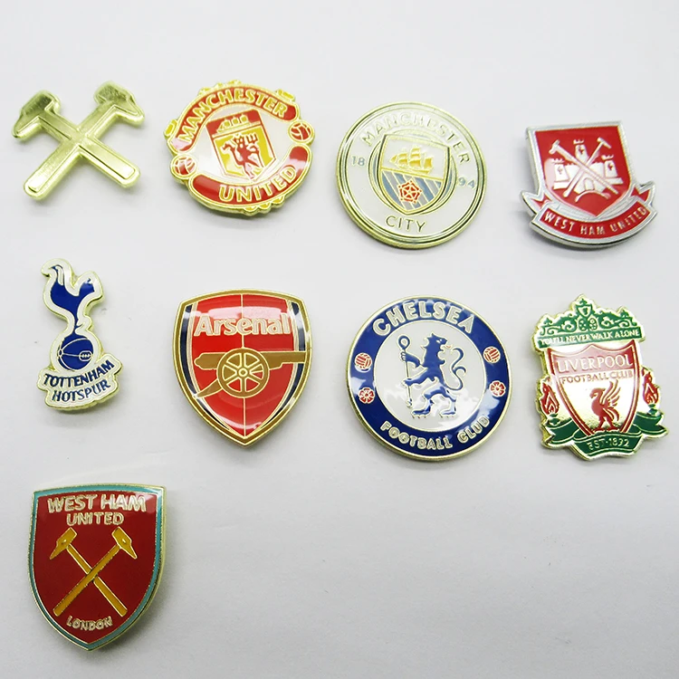European Football Championship 2024 Copa América football soccer team club metal lapel brooch hard enamel epoxy pin badges
