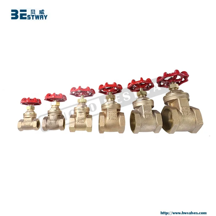 BMAG ISO certification good reputation manufacturer durable bronze female thread gate valve