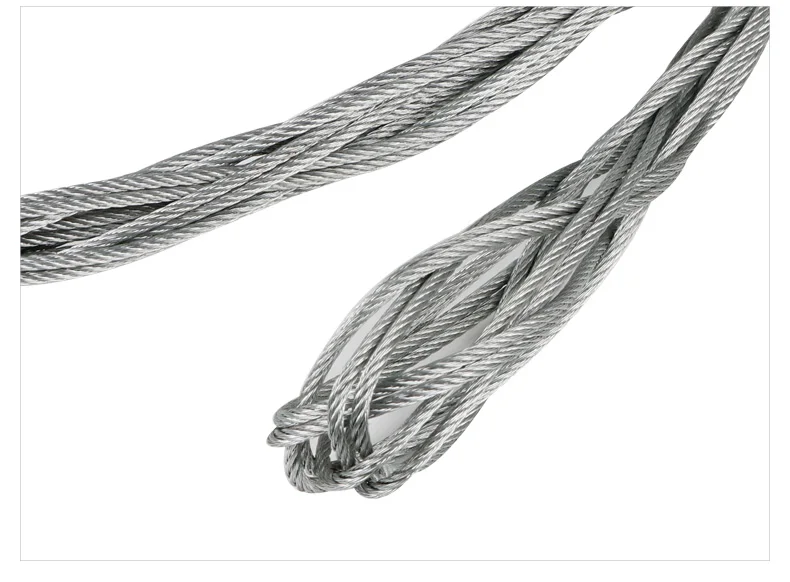 Single Head Temporary Cable/Conductor Mesh Sock Joint For Electric Power Construction