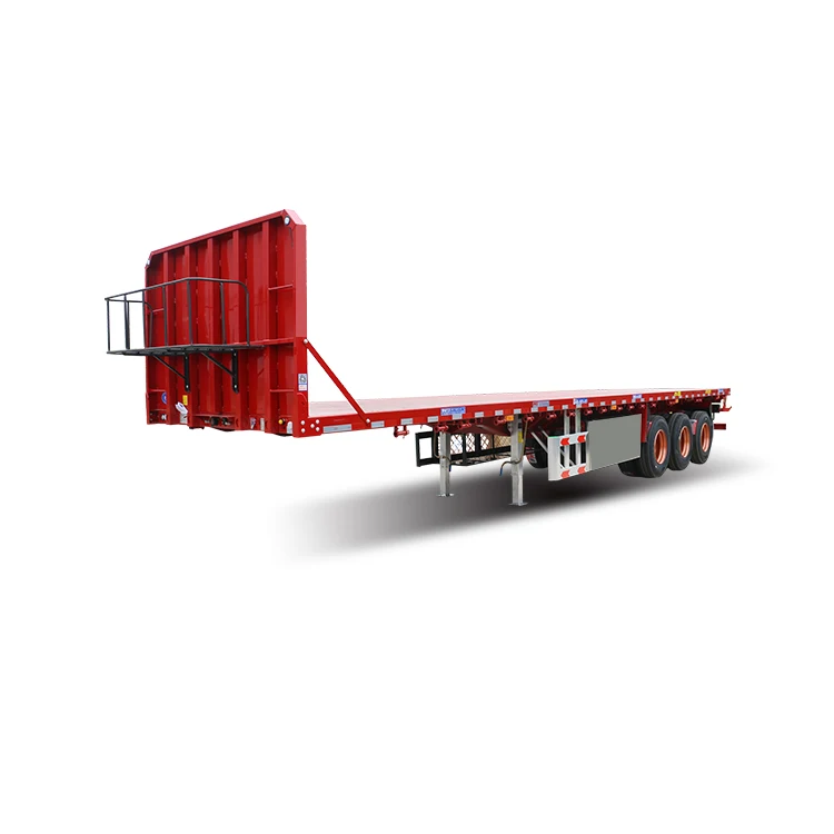 shipping containers trailers Semi  van trailer 3 axle 20ft 40ft container flatbed trailer ST TP GSN Special Vehicle Automotive