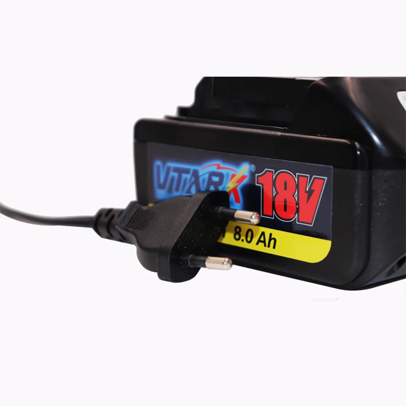 Rechargeable lithium ion battery with charger BL1860, 18v, 6000mAh, 6ah, BL1840, BL1850, BL1830, BL1860B, LXT400 for sale