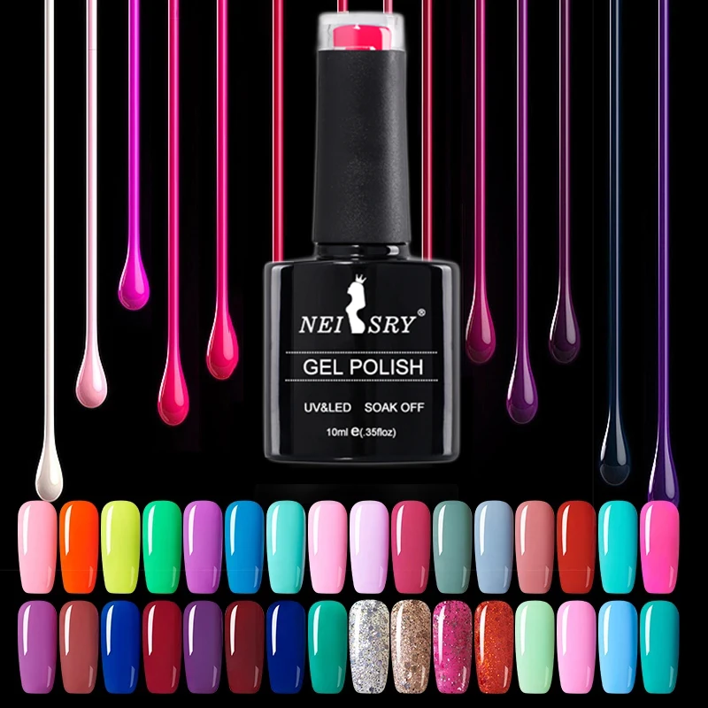 Neiss gel polish pastel 10ml 15ml logo custom starter kit ramyla empty bottle filling machine cat eye magnetic 9d gel polish