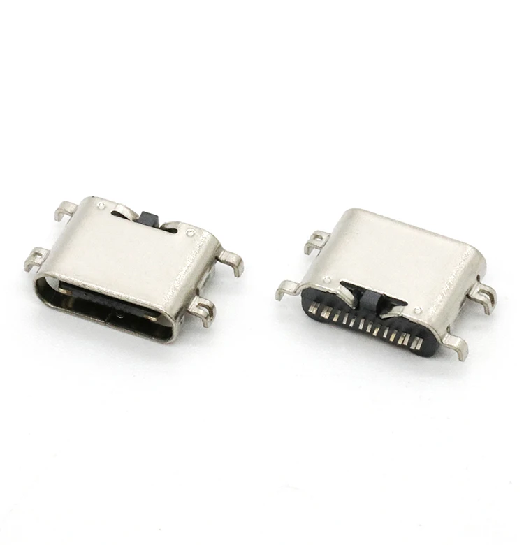 100% High quality USB 3.1 type c 16pin female connector USB  charging pin for PCB