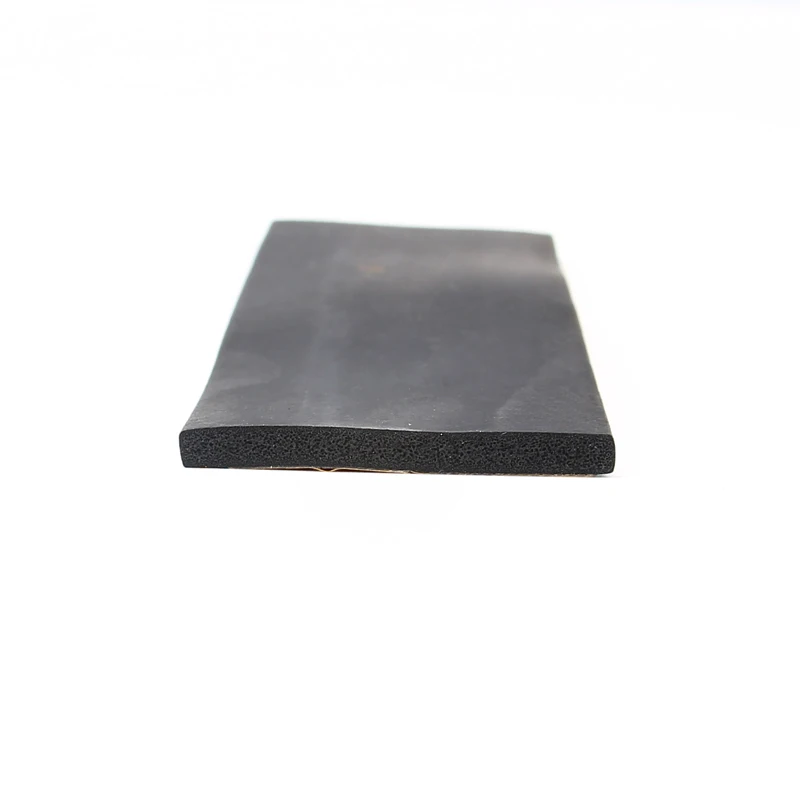 Epdm  foam good elasticity ODM OEM rectangular rubber sheet seal bumper